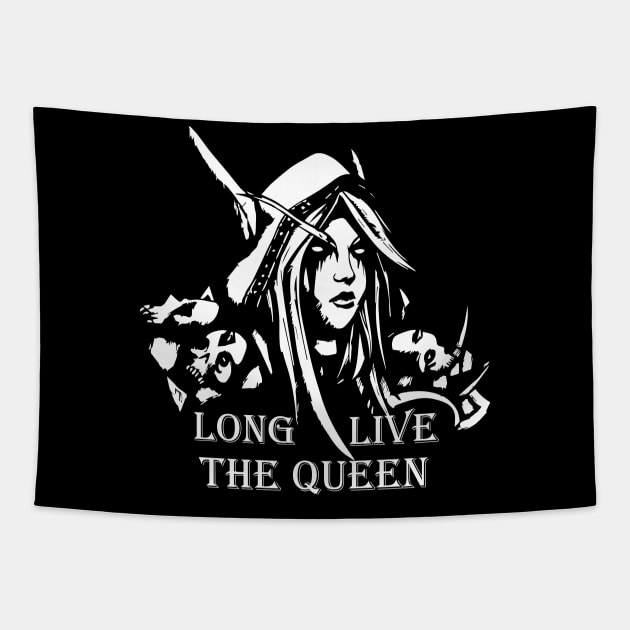 Sylvanas Windrunner Tapestry by IamValkyrie