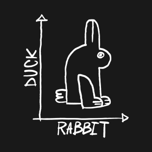 Duck Rabbit optical illusion T-Shirt