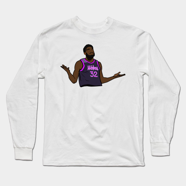 timberwolves long sleeve shirt