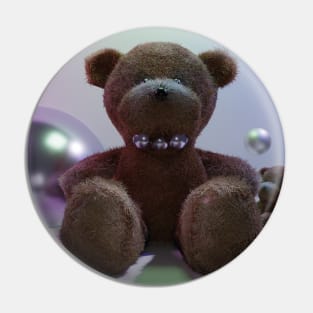 Teddy Bear Toy Pin