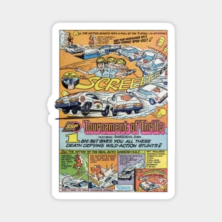 Retro Tournament of Thrills Magnet