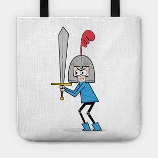 En Garde! Blue Knight Tote