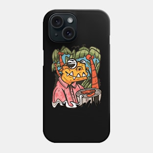 T-Rex Barbecue BBQ Grilling Phone Case