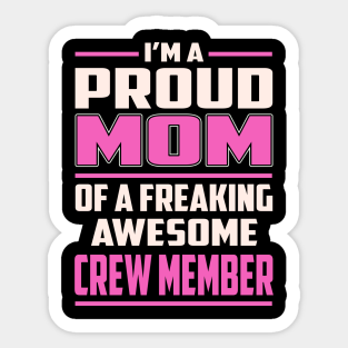 Crew Member Jobs Stickers Teepublic