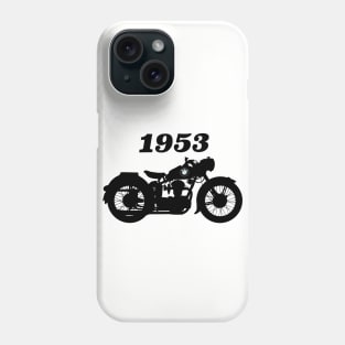 1953 BMW Single Cylinder Thumper Phone Case