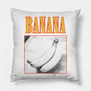 Banana 90's grunge parody music meme Pillow