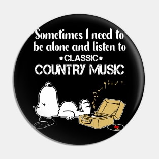 Classic Country Music // Aesthetic Vinyl Record Vintage // Pin