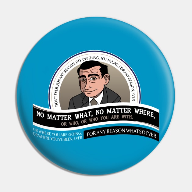 Michael Scott's Philosophy Pin by iannorrisart