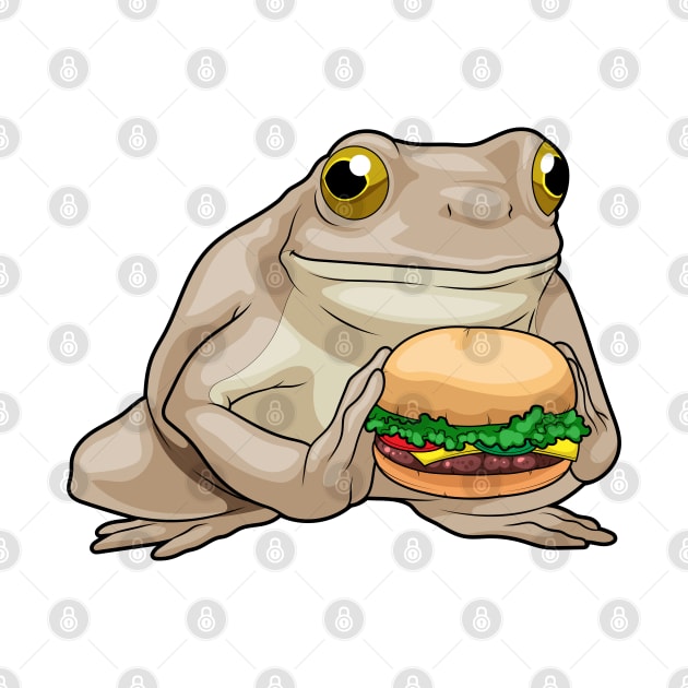 Frog Burger by Markus Schnabel