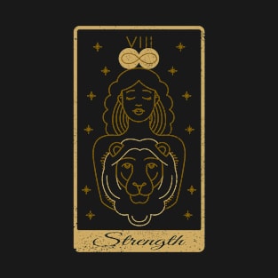 Tarot Card - Strength - Occult Gothic Halloween T-Shirt