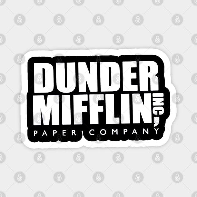 Dunder Mifflin Magnet by VectorDiariesart