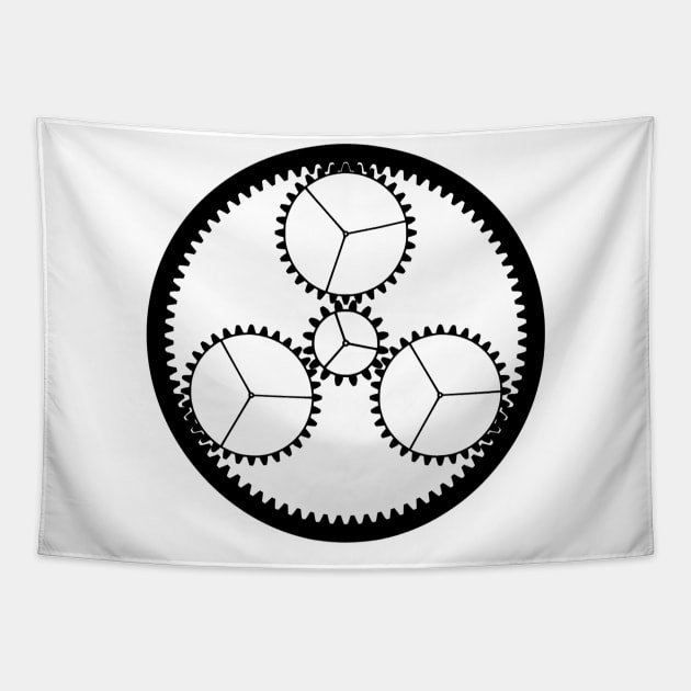 gear Tapestry by alialbadr