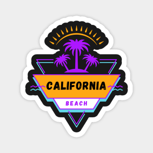 California beach Vibes 80's 90's Magnet