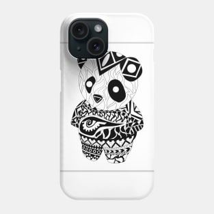 boho little panda bear ecopop Phone Case