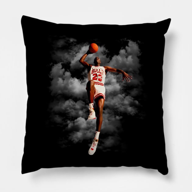 Michael Jordan - Nba Championship Pillow by Leopards