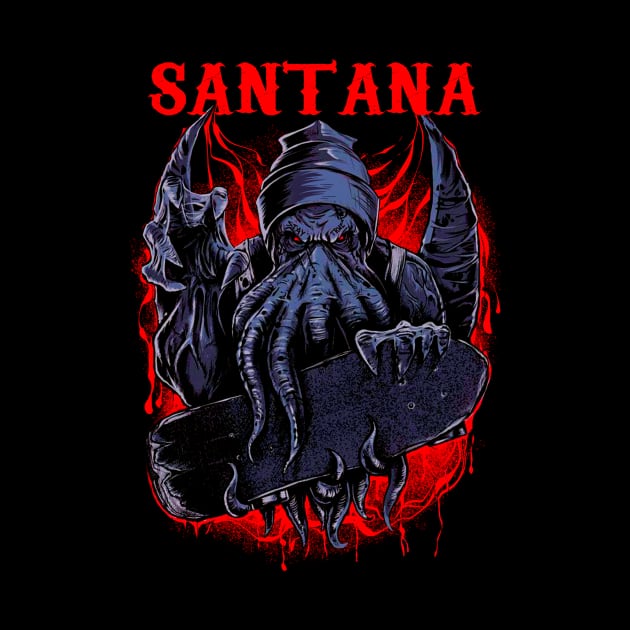 SANTANA BAND DESIGN by Rons Frogss