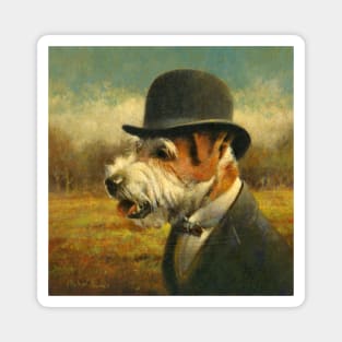 Vintage Jack Russell Magnet