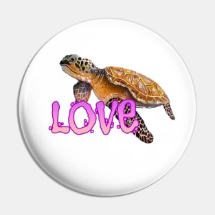 Sea turtles love Pin