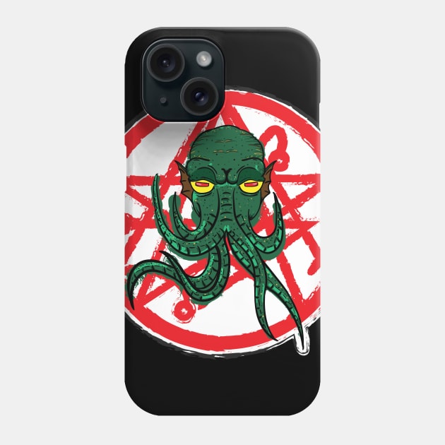 🦑 🦑Cthulhu Mythos 🦑 🦑 Phone Case by JohnRelo