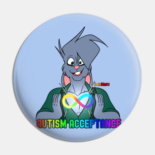 Chance Autism Acceptance Pin