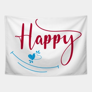 Happy smile Tapestry