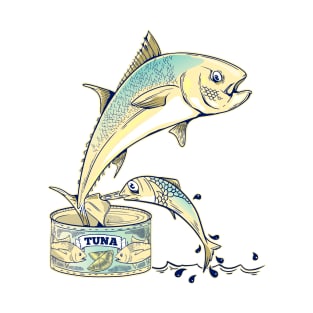 Funny can of tuna fish T-Shirt