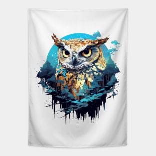 Owl Bird Animal Freedom World Wildlife Beauty Adventure Tapestry