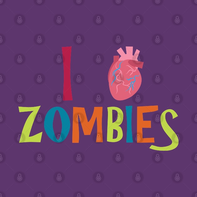 I Heart Zombies by kimmieshops