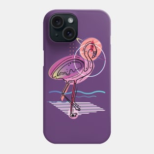 All Those Monsters - Flamingo Phone Case