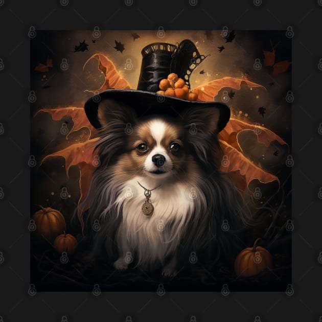 Halloween Papillon by NatashaCuteShop