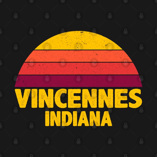 Vintage VINCENNES INDIANA by ChadPill