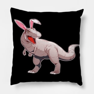 easter bunny T-Rex tyranno Dino Pillow