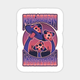 Psilocybin Researcher Purple Hill Magnet