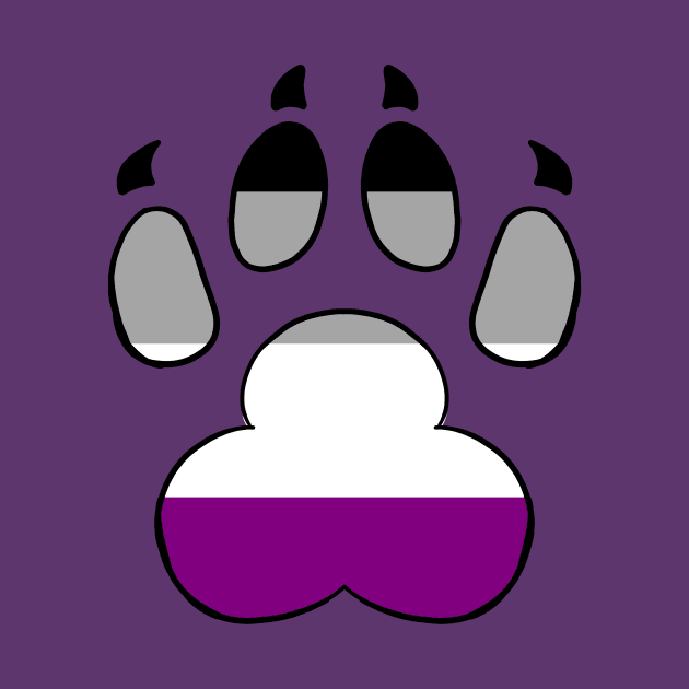 LGBTQ+ Paw Print Flags by ThatCatObsessedDemon