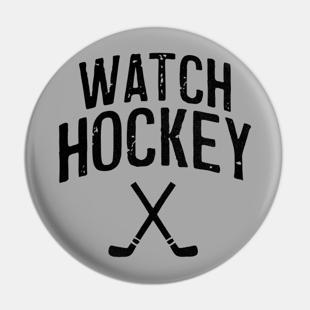 Watch Hockey Pin by Commykaze