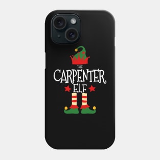 Carpenter Elf Matching Family Group Christmas Party Pajamas Phone Case