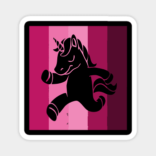 Running Unicorn Magnet