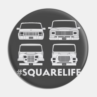 Jeep #squarelife Pin