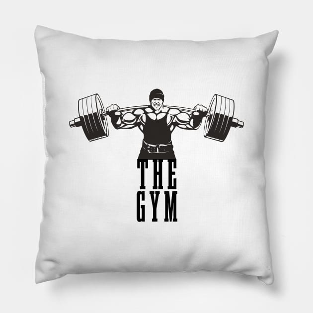 The Gym Pillow by Thedesignstuduo