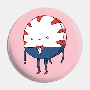 Peppermint Butler Pin