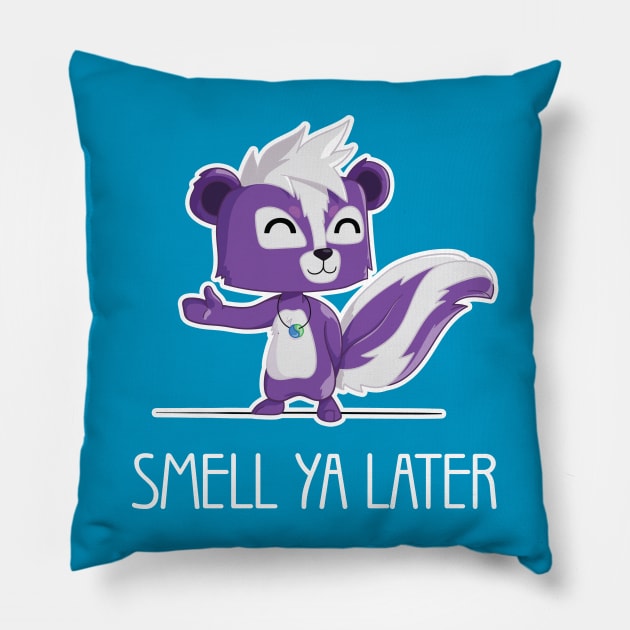 Smell Ya Later Pillow by Creative Wiz