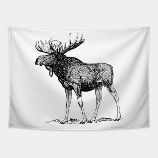 Moose Tapestry