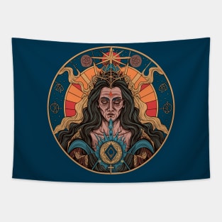 Whispers of the Mystic: Occult Elegance Tapestry