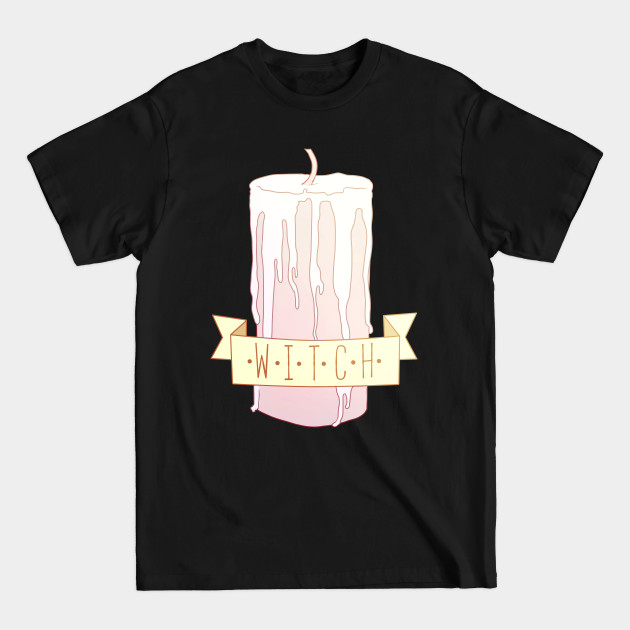 Disover Witch's Tools - Candles - Witchcraft - T-Shirt