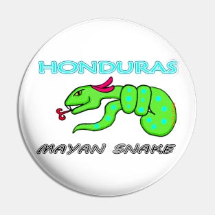 HONDURAS MAYAN SNAKE Pin