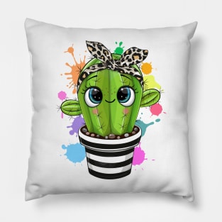 Cute Cacti Pillow