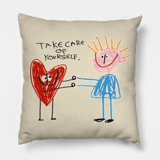 Take Care Of Yourself Pillow