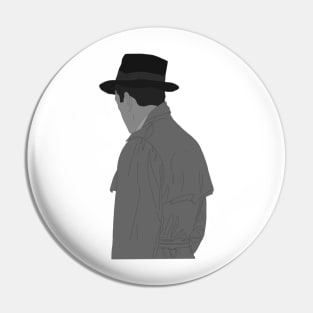 Humphrey Bogart Pin