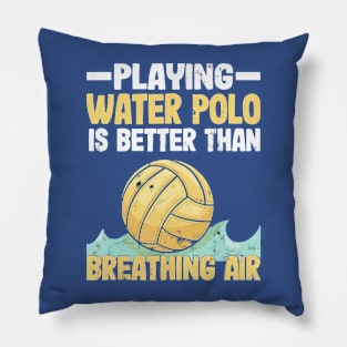 water polo player Pillow