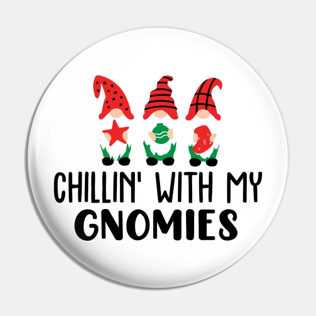 Cheeky Christmas Gnomes V Pin by peggieprints